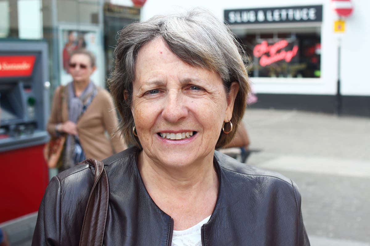 Maggie Coppin haluaa Britannian eroavan EU:sta mahdollisimman pian.