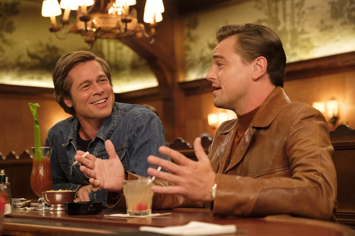 Brad Pitt ja Leonardo di Caprio.