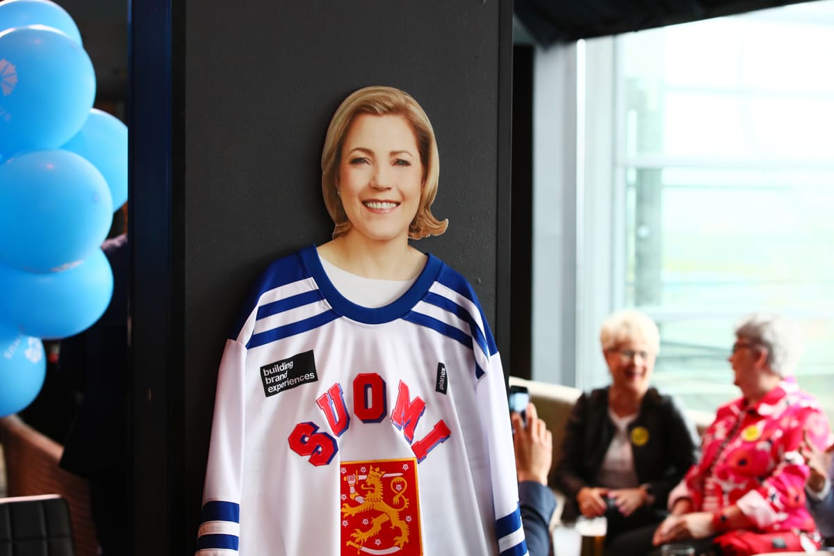 Kokoomuksen vaalivalvojaiset.