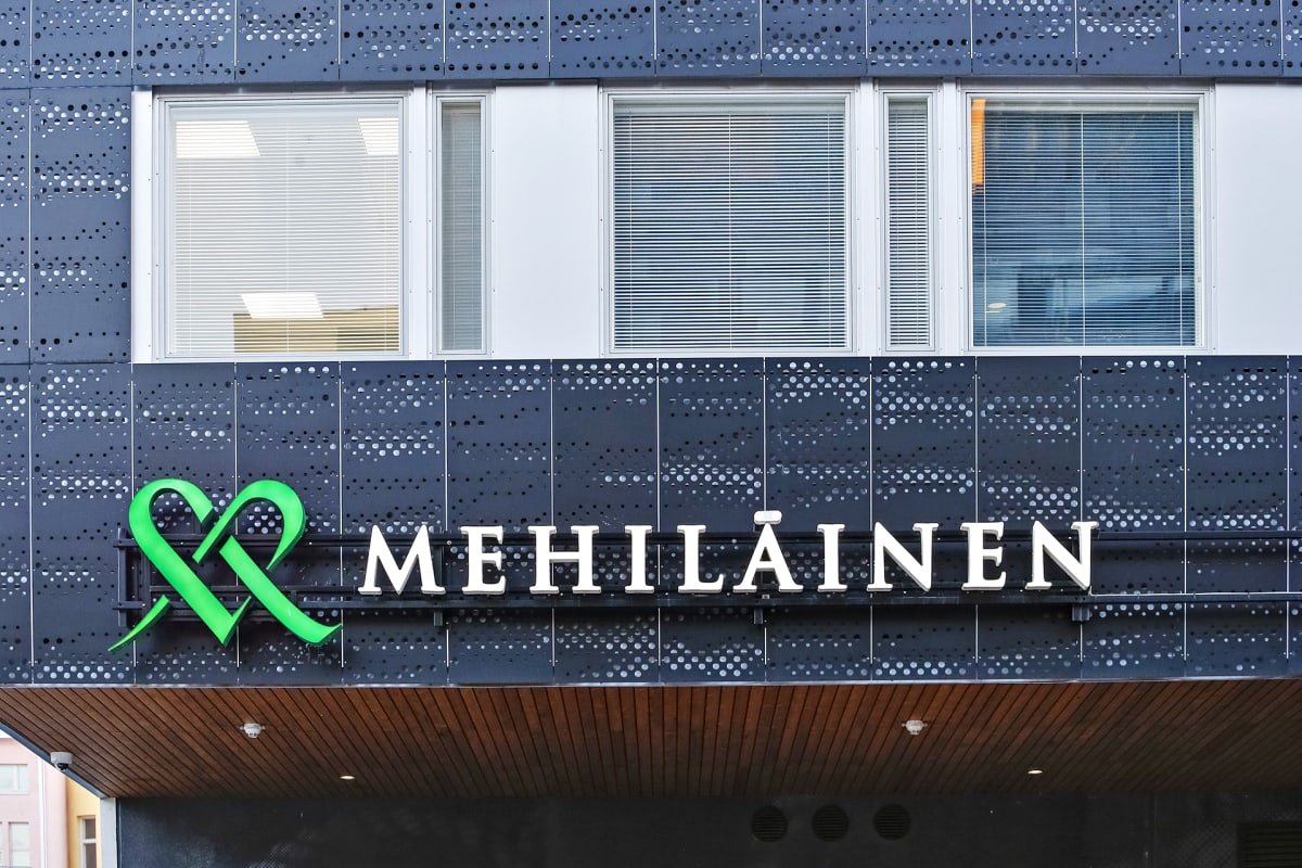 Terveyspalveluyritys Mehiläisen toimipiste Oulun keskustassa.