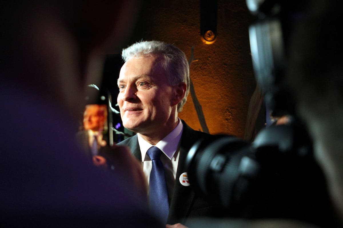 Liettuan presidentti Gitanas Nauseda.