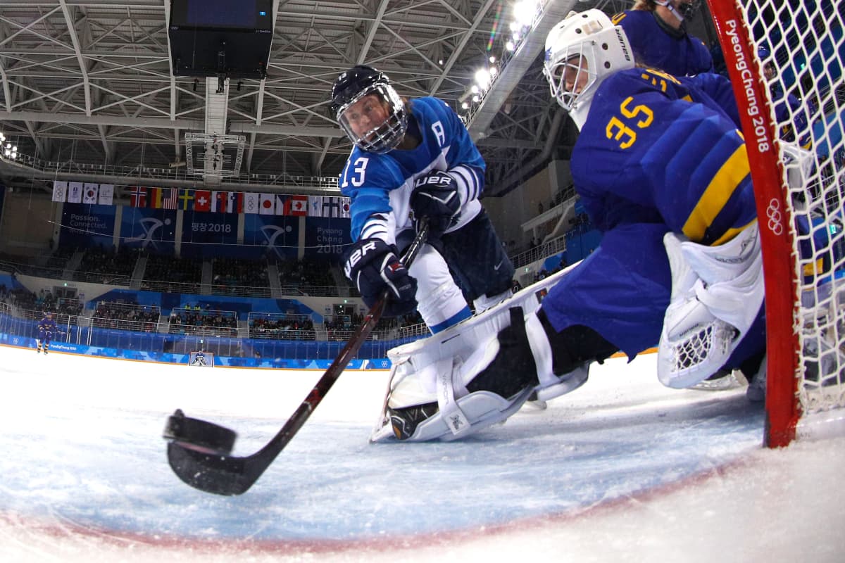 Riikka Sallinen Pyeongchangissa