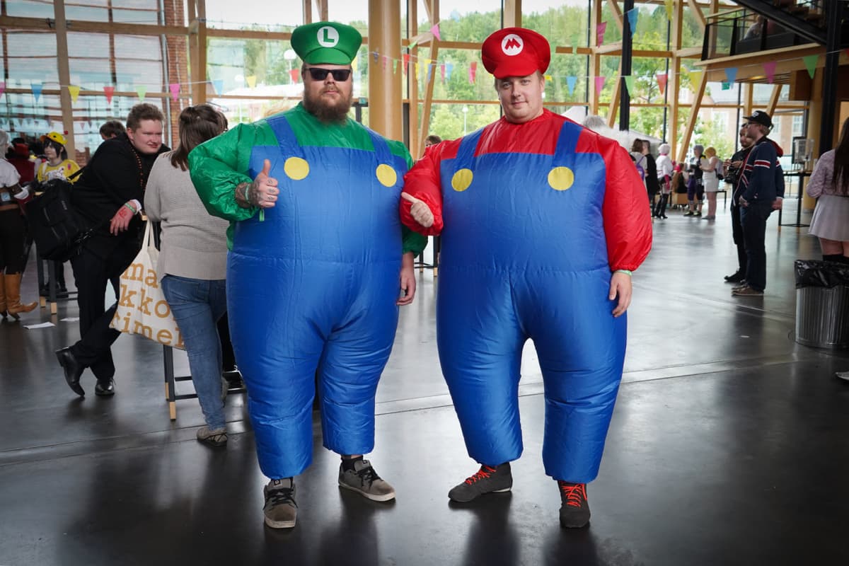 Desucon, cosplay, Super Mario, Luigi, Nintendo
