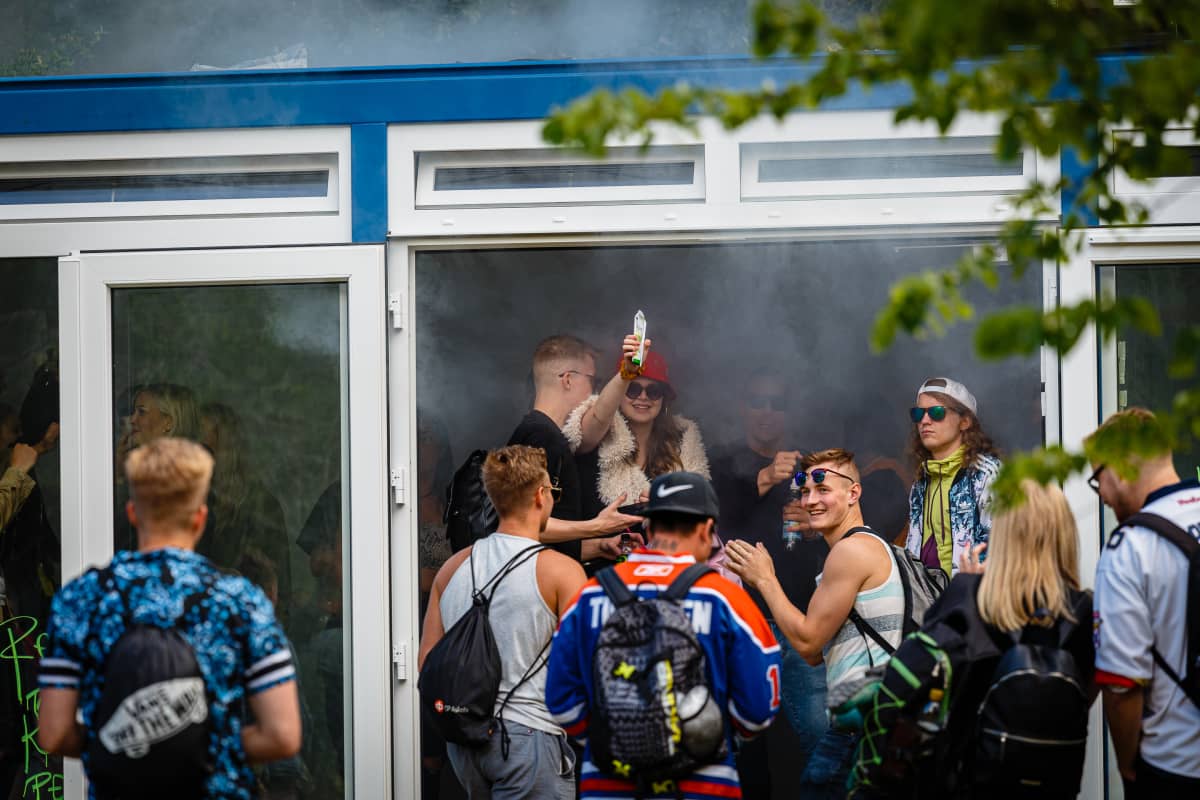 Reivikontti on Ruisrockin suosittu erikoisuus.