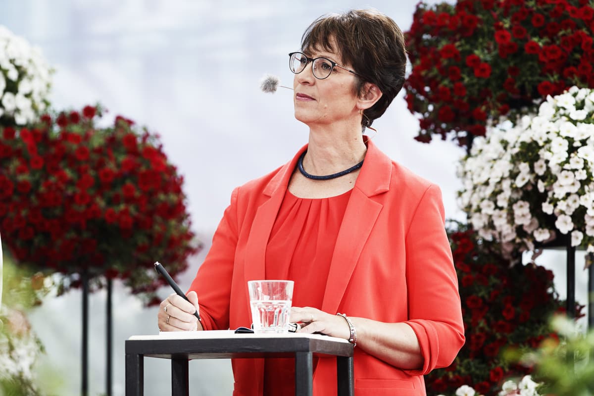 Kristillisdemokraattien puheenjohtaja Sari Essayah