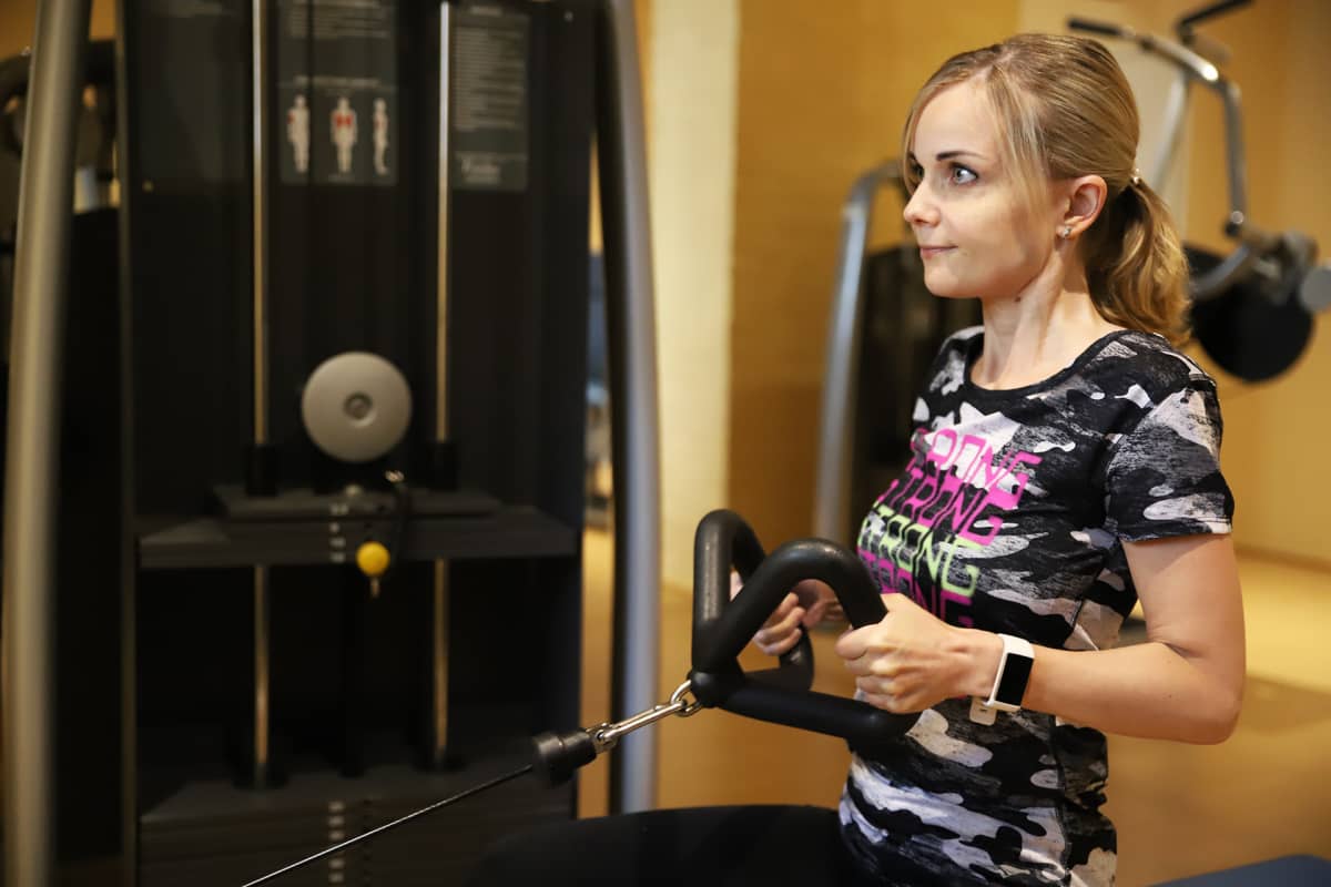 fitnessmittari kuvitus
