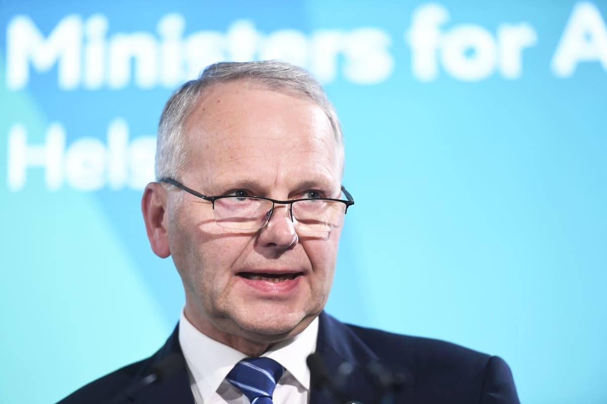 Maatalousministeri Jari Leppä