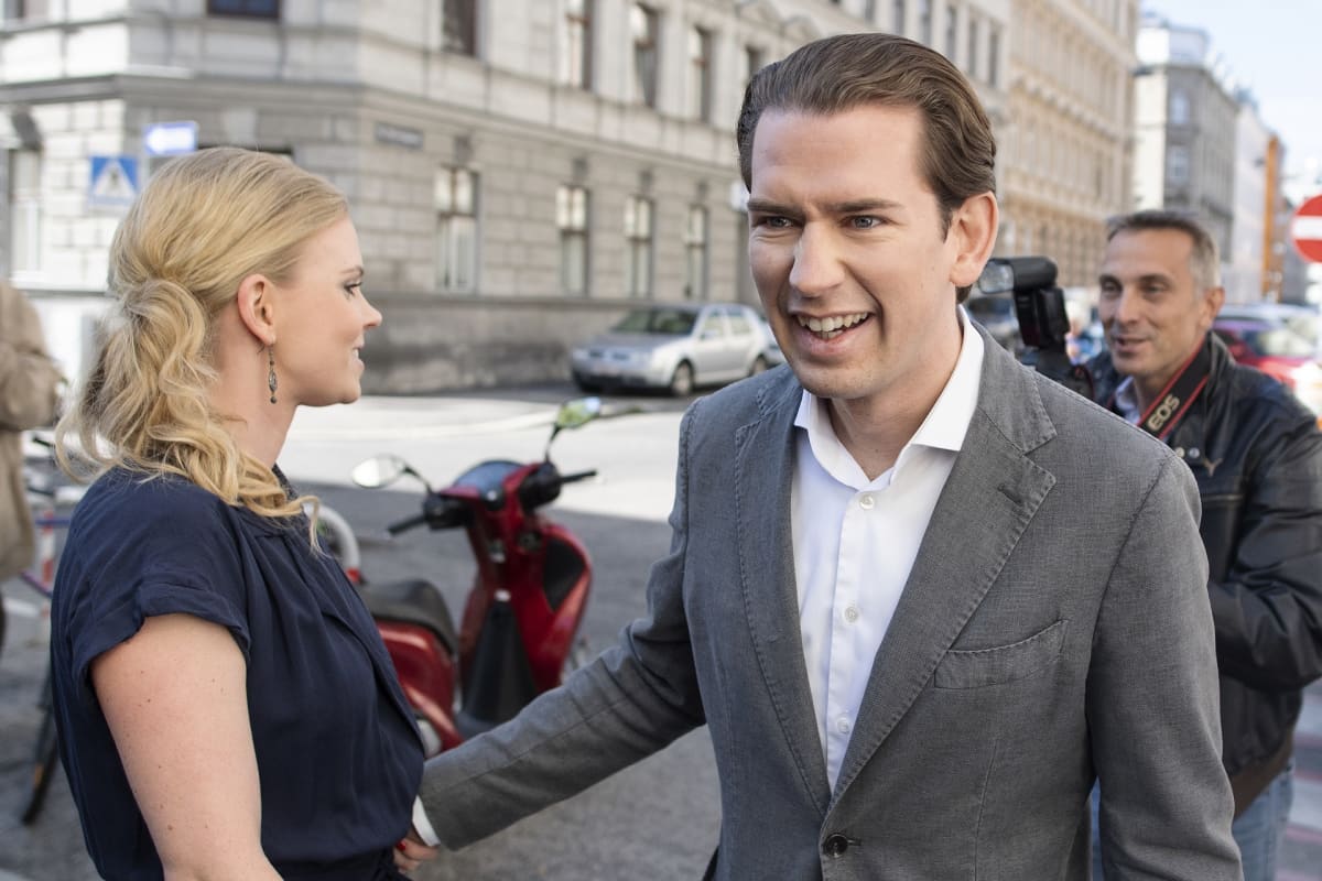Sebastian Kurz ja Susanne Thier.
