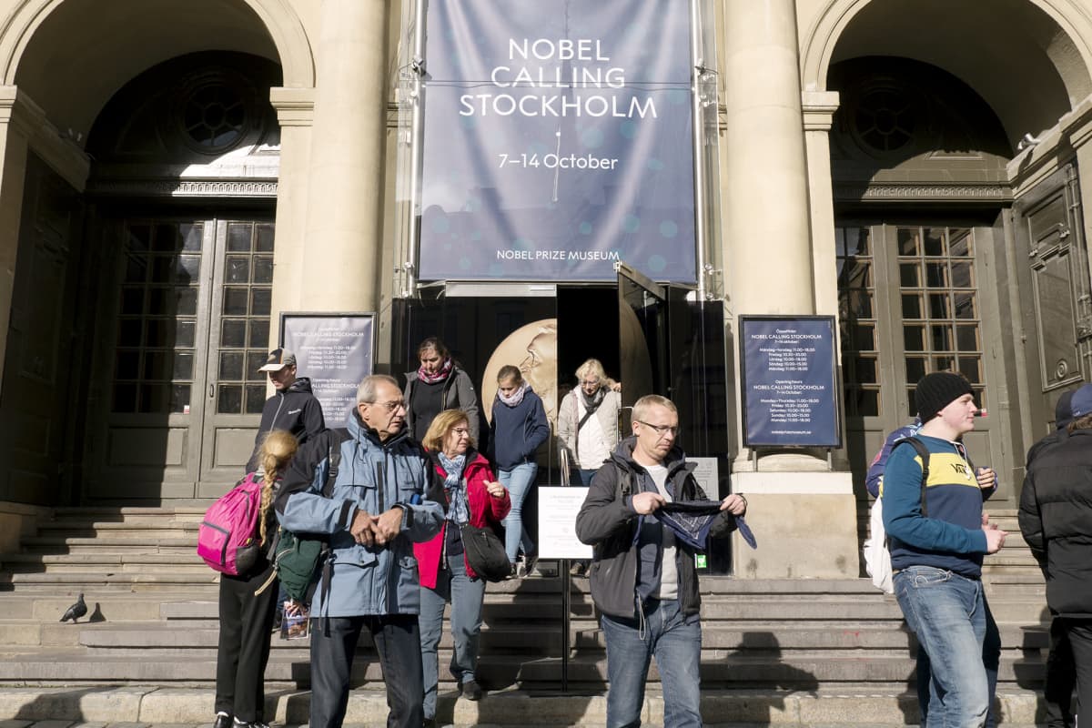 Nobel-museo tukholmassa.