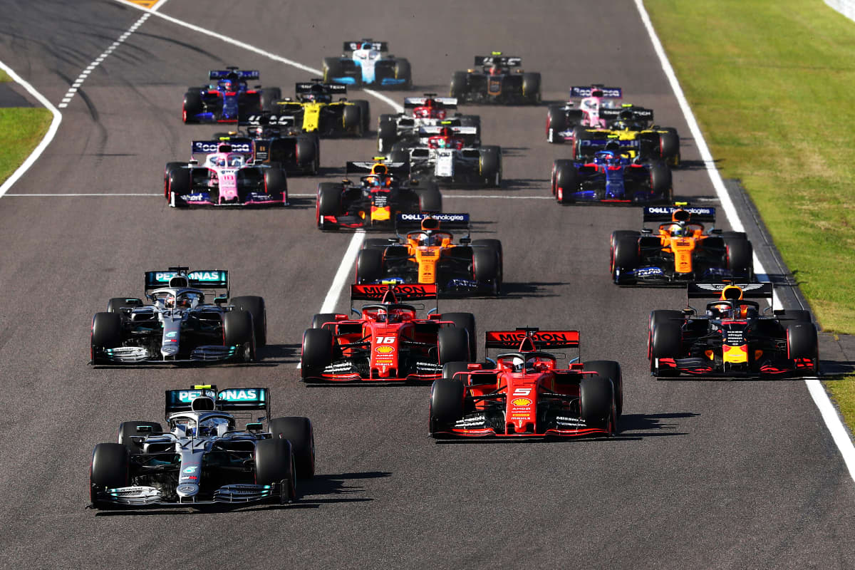 Lähtö, Japanin GP 2019
