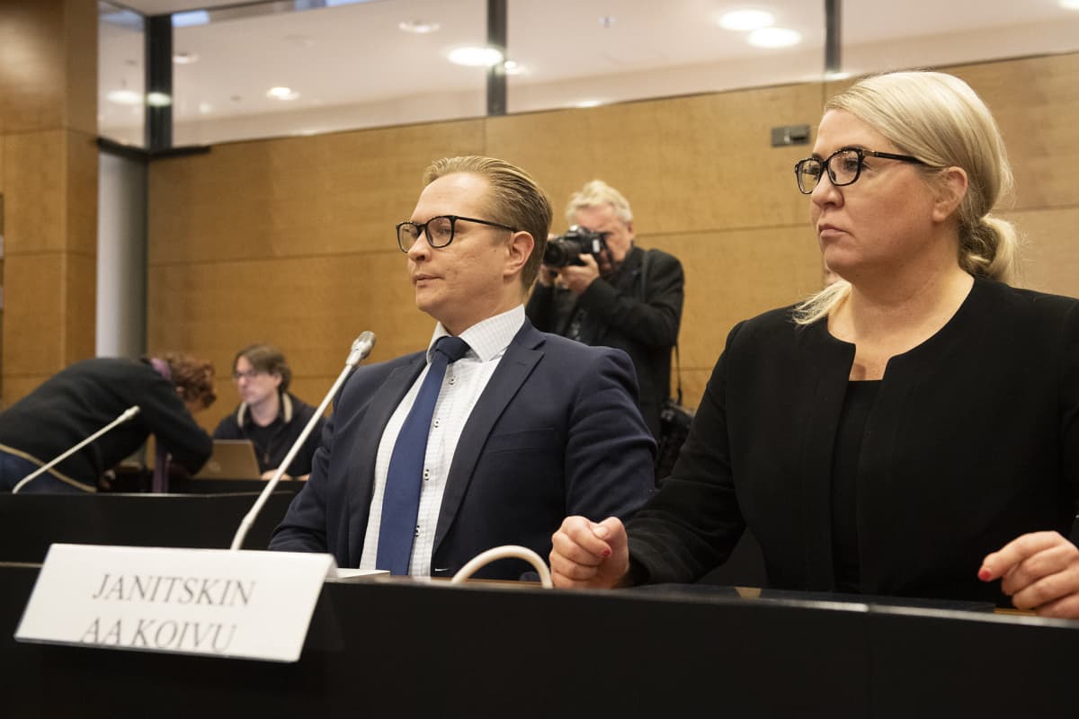 Ilja Janitskinin asianajaja hovioikeudessa 14. lokakuuta.