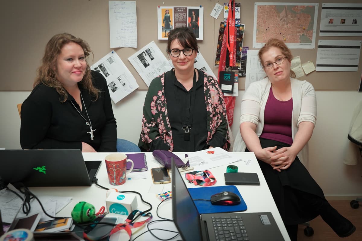 Harhama Games, Miia Seppänen, Lea Kalenius, Kristiina Misikangas