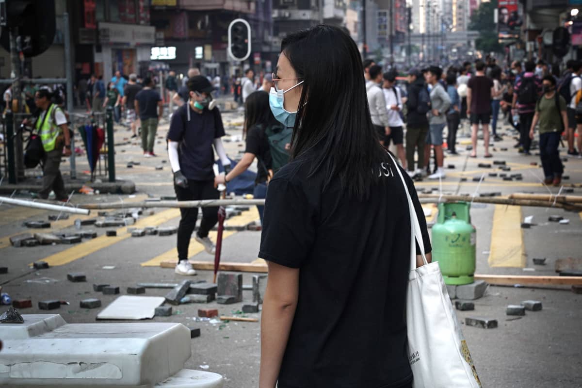 Mielenosoitus Hongkongissa
