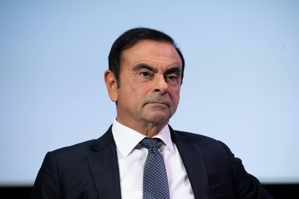Arkistokuva. Carlos Ghosn Pariisin autonäyttelyssä lokakuussa 2018.
