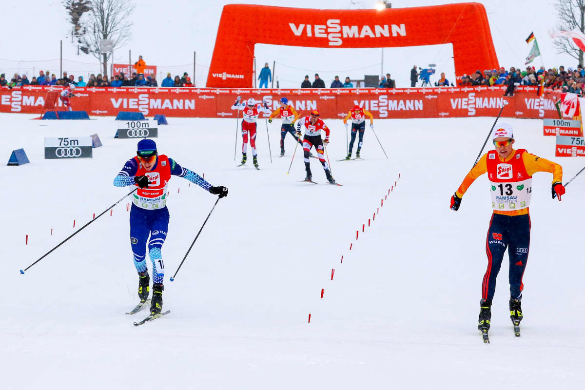 Ilkka Herola ja Vinzenz Geiger (GER) Ramsau 2019