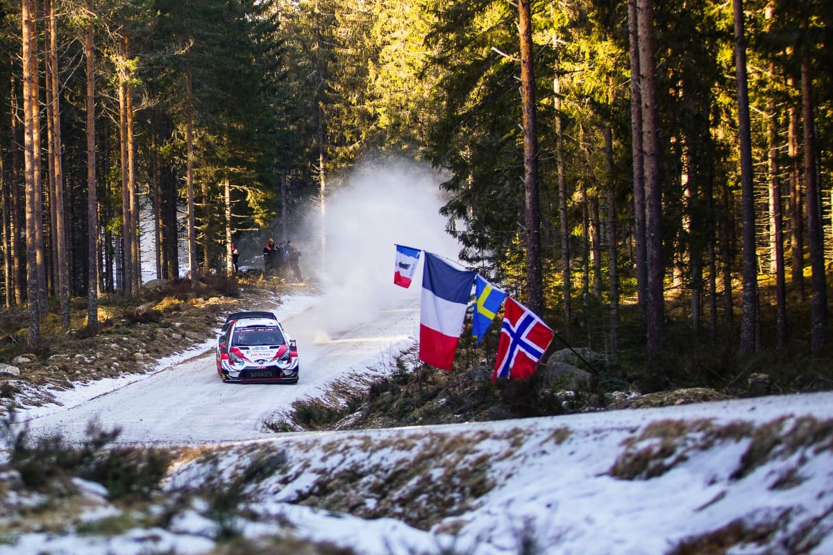 Kalle Rovanperä Ruotsin MM-rallissa 2020.
