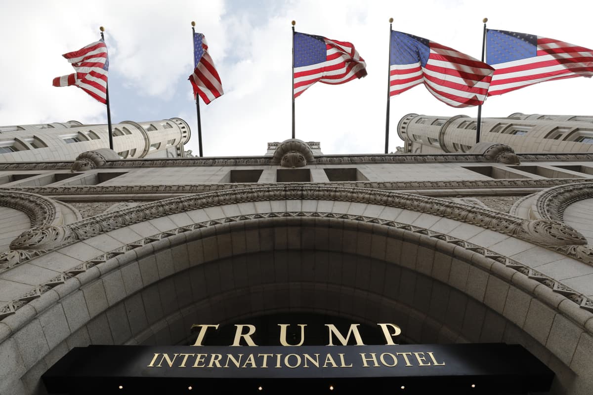 Washingtonin Trump-hotellin baari, ravintola ja Ivanka-kylpylä on suljettu koronan takia.