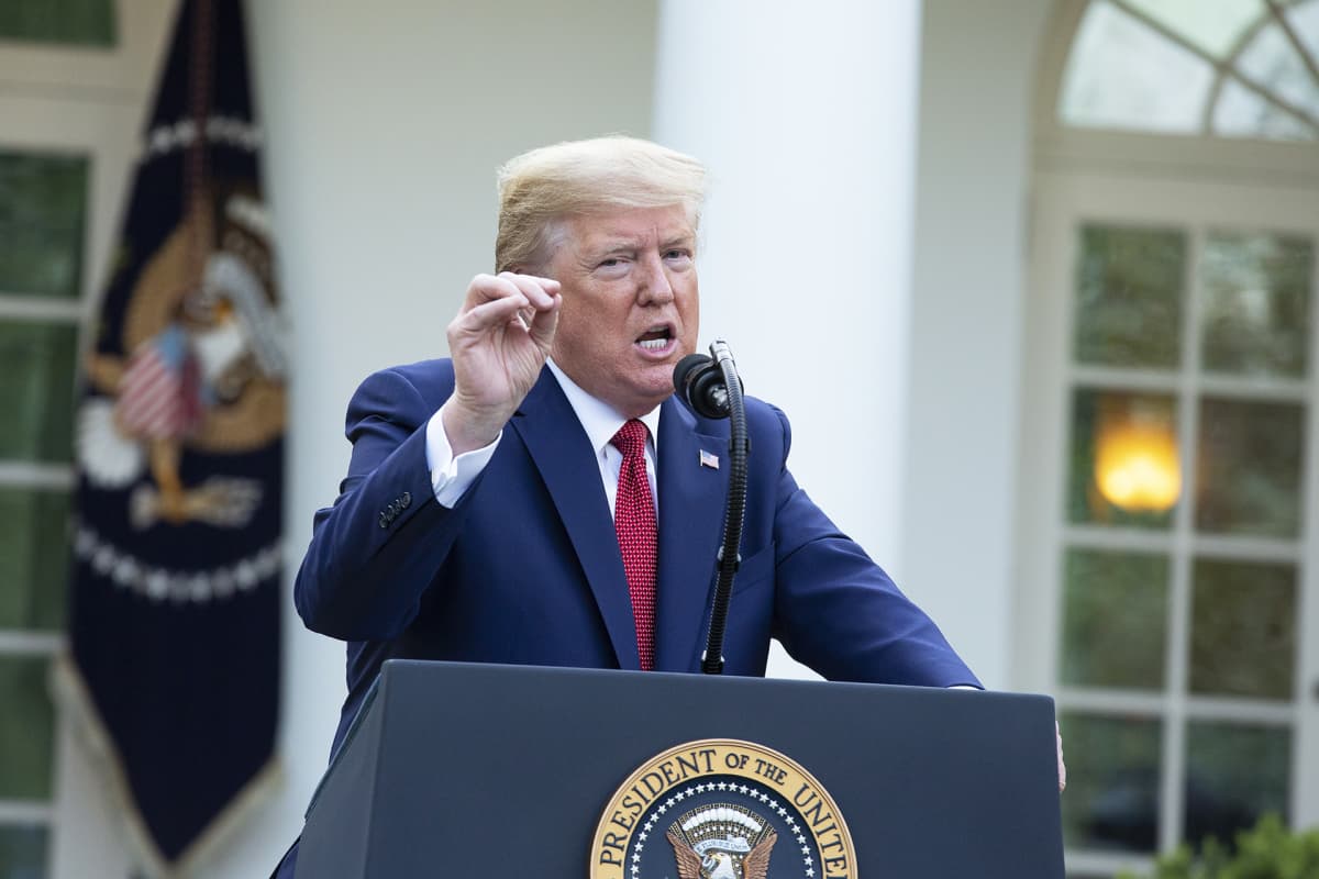 Presidentti Donald Trump