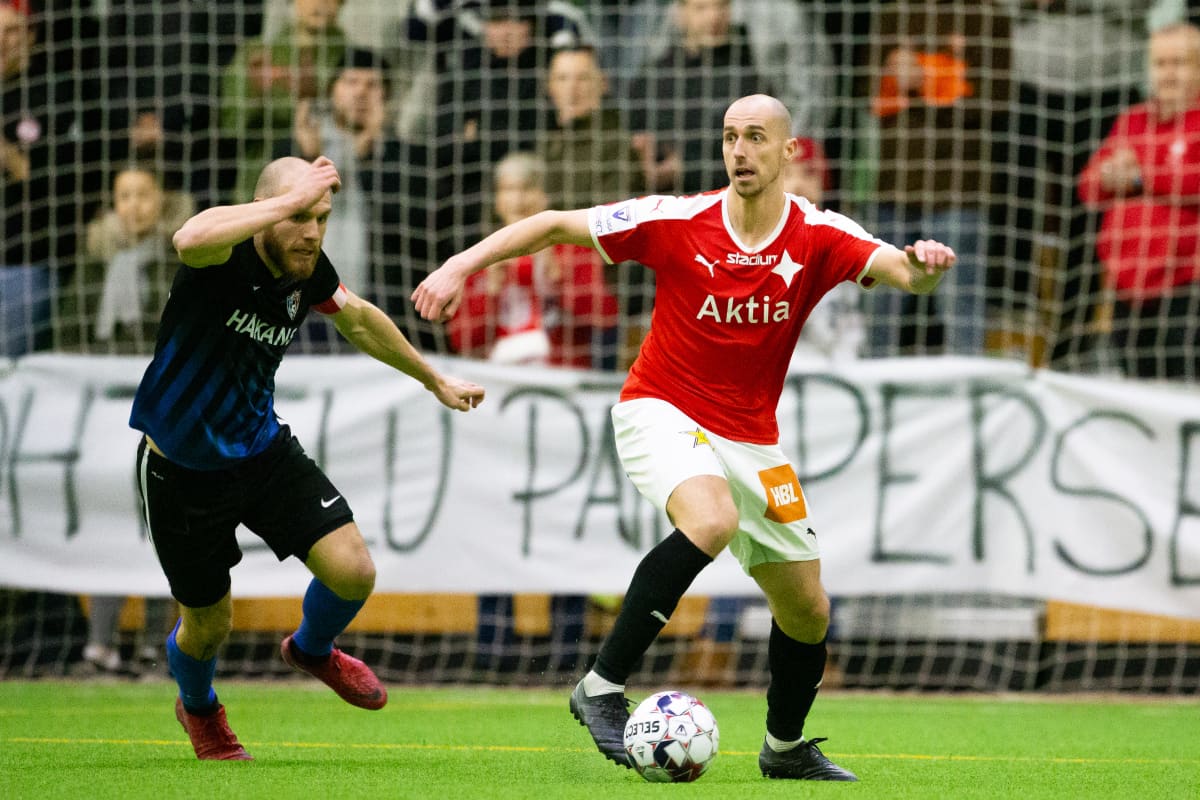 Sakari Mattila cup-ottelussa Interiä vastaan 14. helmikuuta 2020.