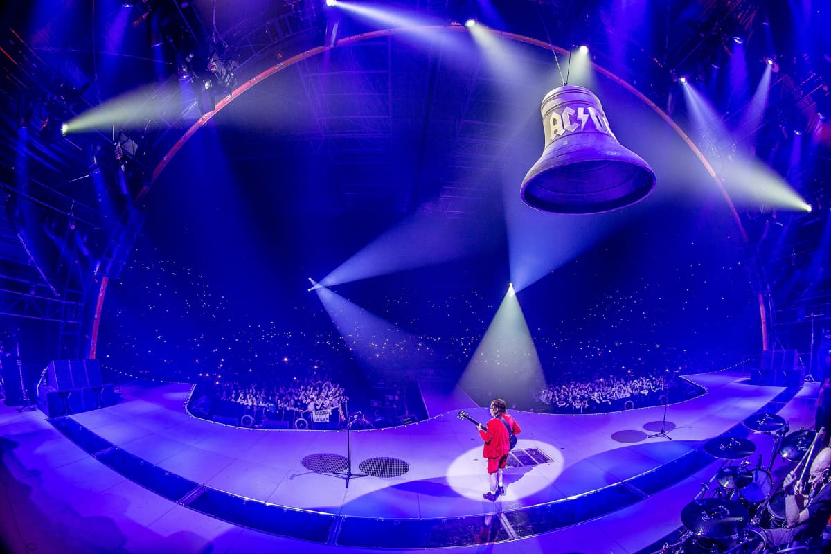 AC/DC-yhtye Rock or bust -kiertueella Arnheimissa Hollannissa toukokuussa 2015