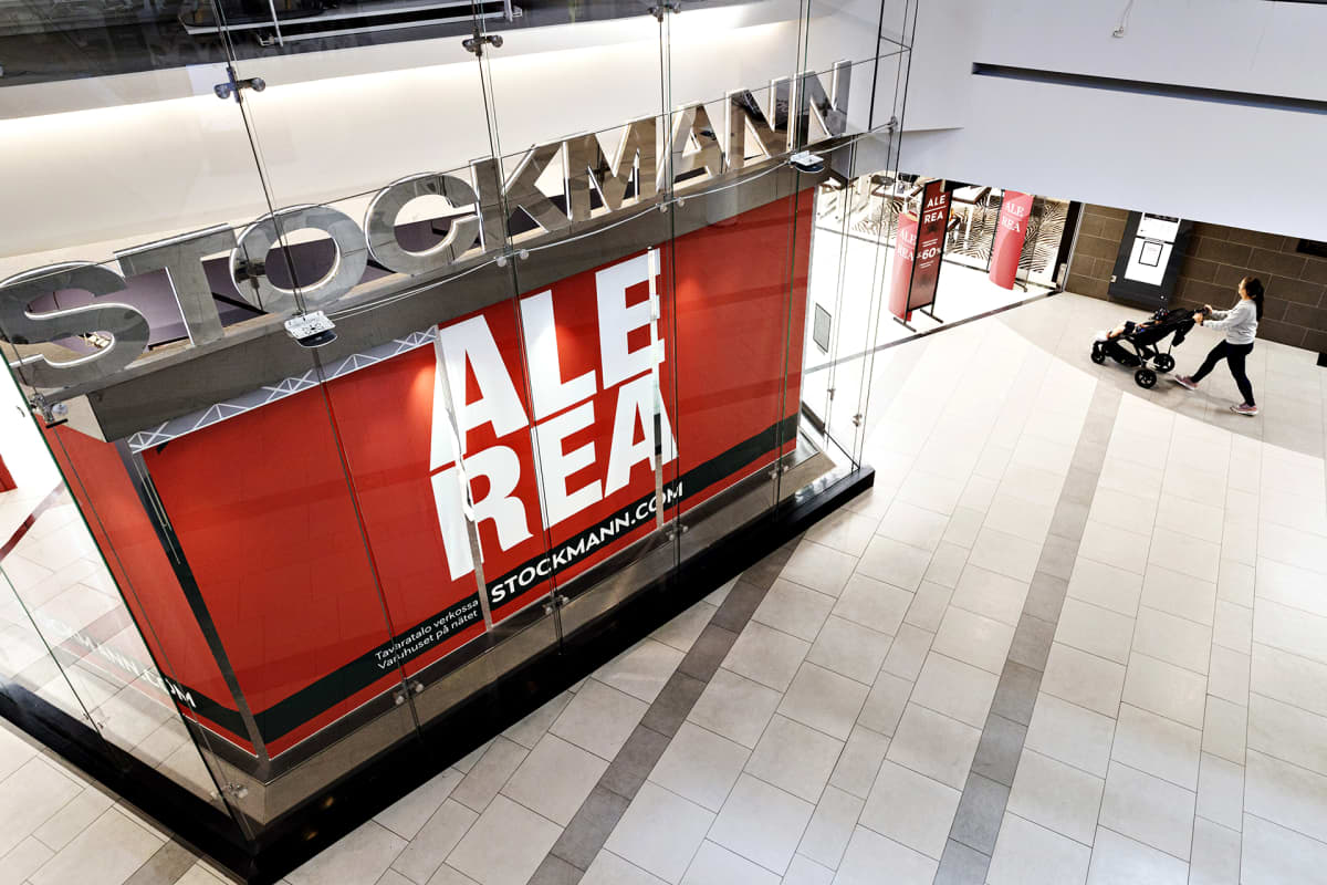 Stockmann-tavaratalo kauppakeskus Itiksessä Helsingissä 20. heinäkuuta.