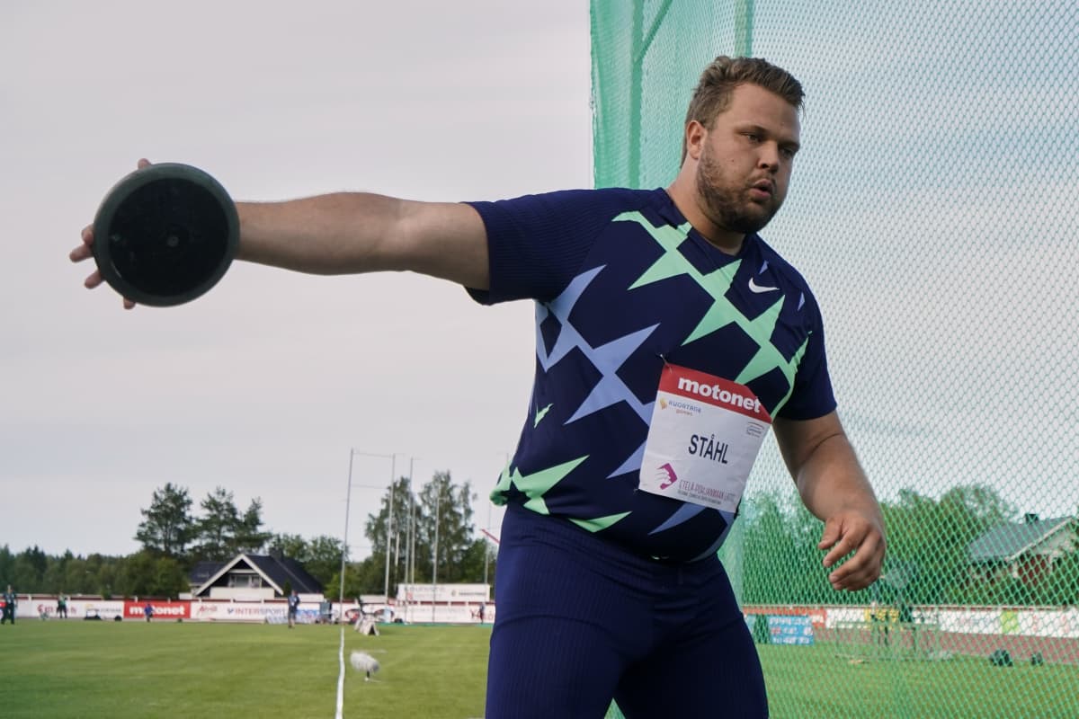 Daniel Ståhl Kuortaneella 1.8. 2020