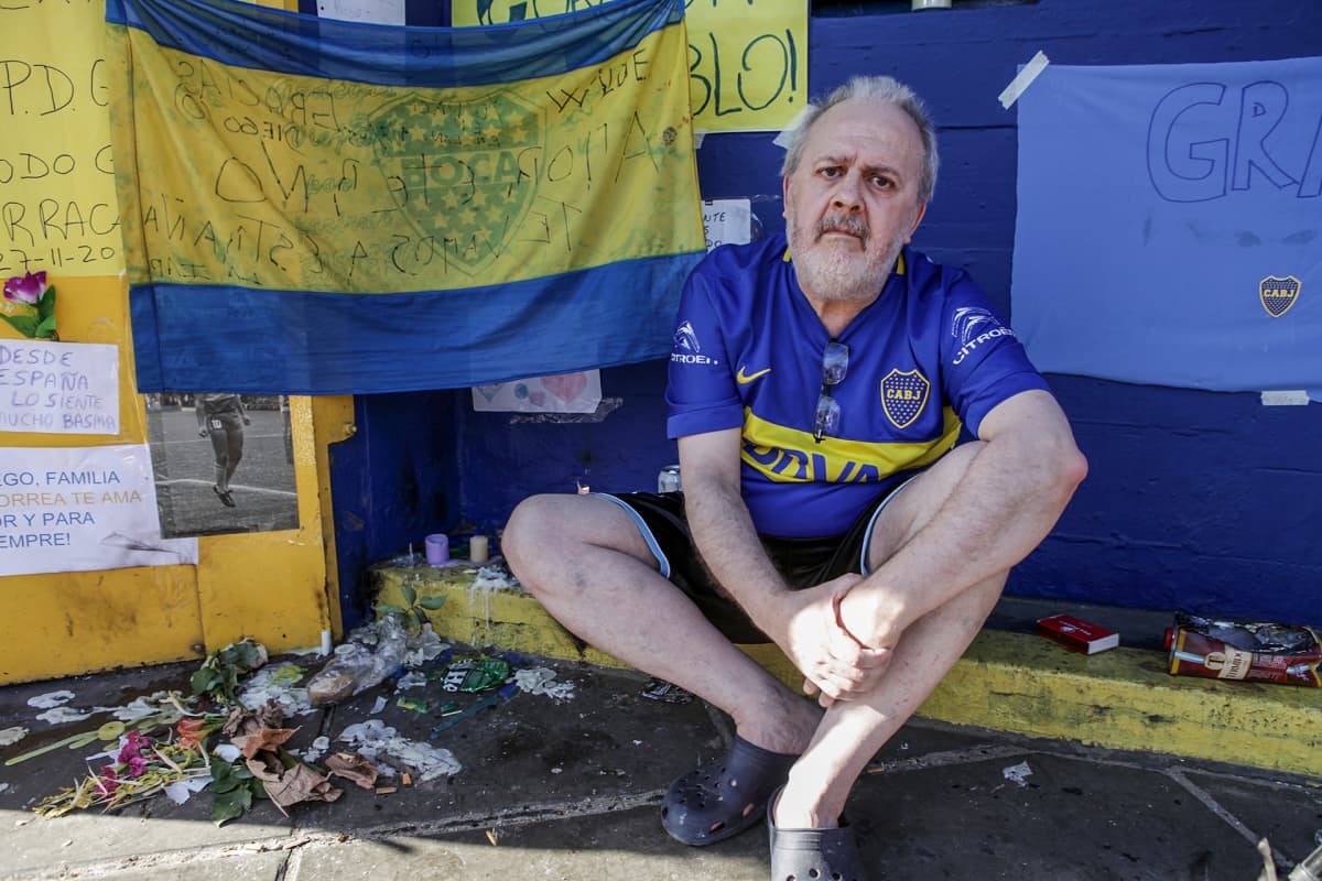 Eduardo Cancemi kertoi alkaneensa itkeä, kun kuuli Maradonan kuolemasta.