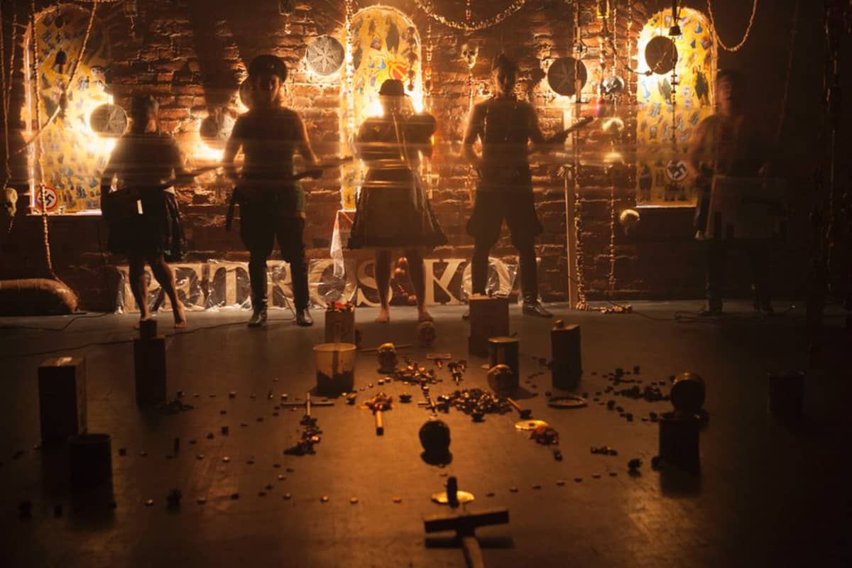 Kuva Teatteri Telakan esityksestä Petroskoi (2013)