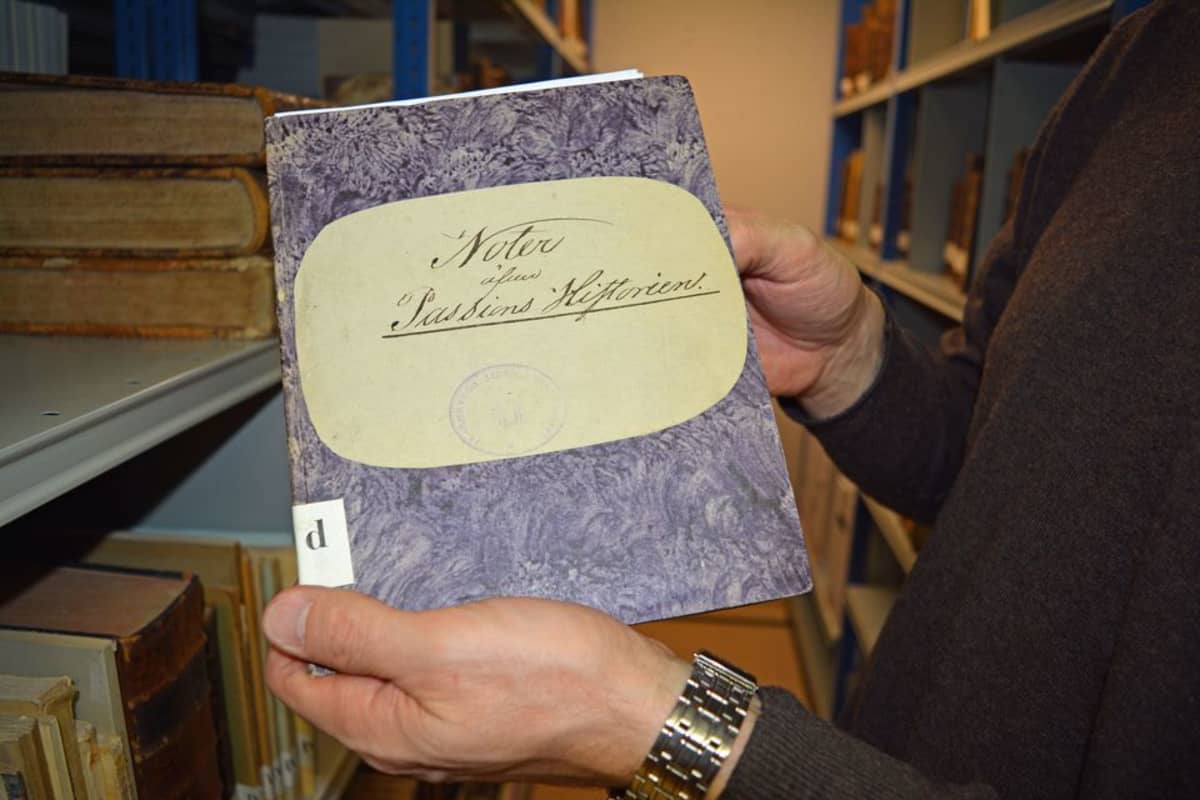 Noin viisikymmensivuinen Melchior Vulpiuksen Matteus-passio 1600-luvulla suomeksi jäljennettynä kappaleena.