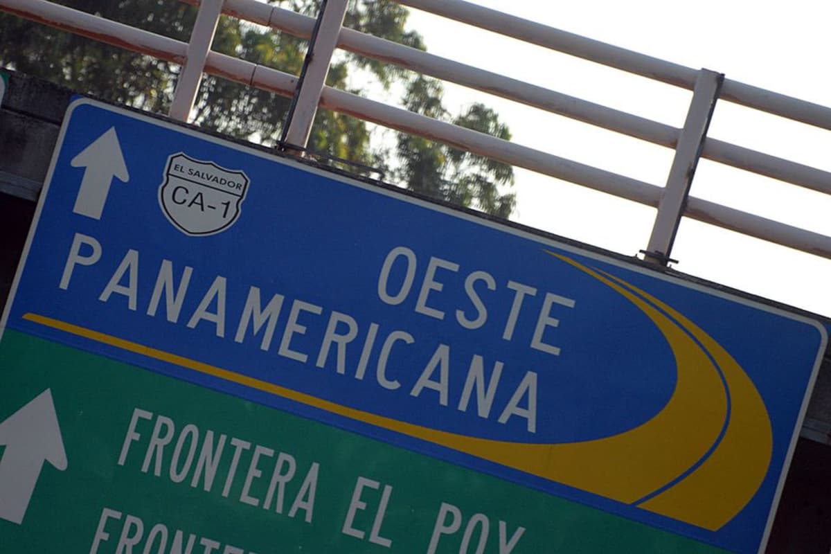 El Salvador, Panamericana -tiekyltti