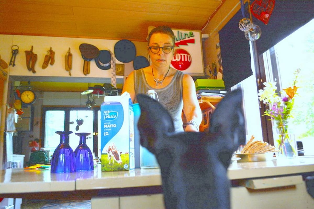 Päivi Komulainen-Vuoti pitää lomakotia lapsille