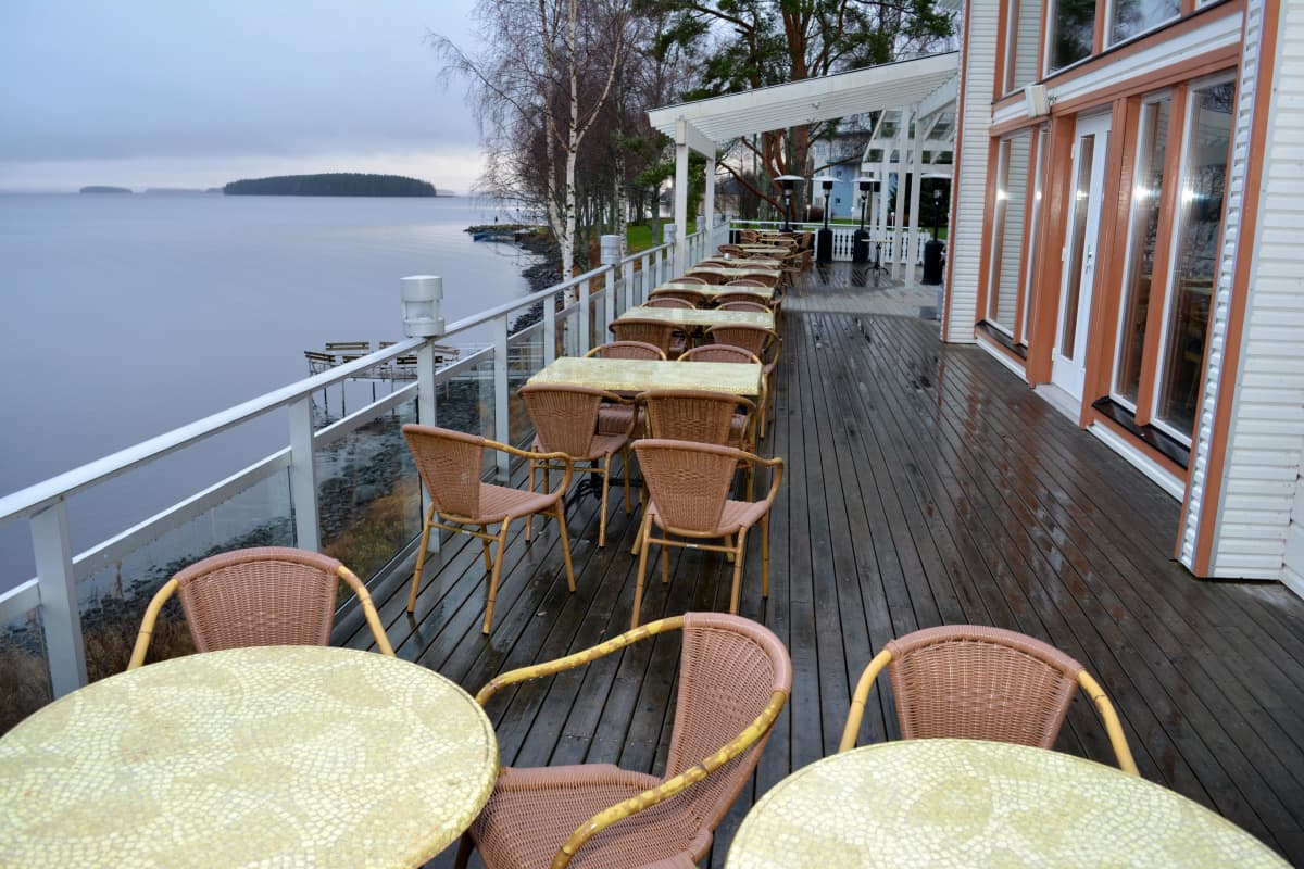 Aquarius Inn Lappajärven rannalla.