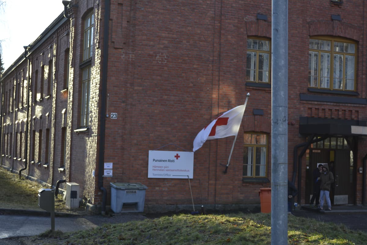 Hennalan vastaanottokeskus.