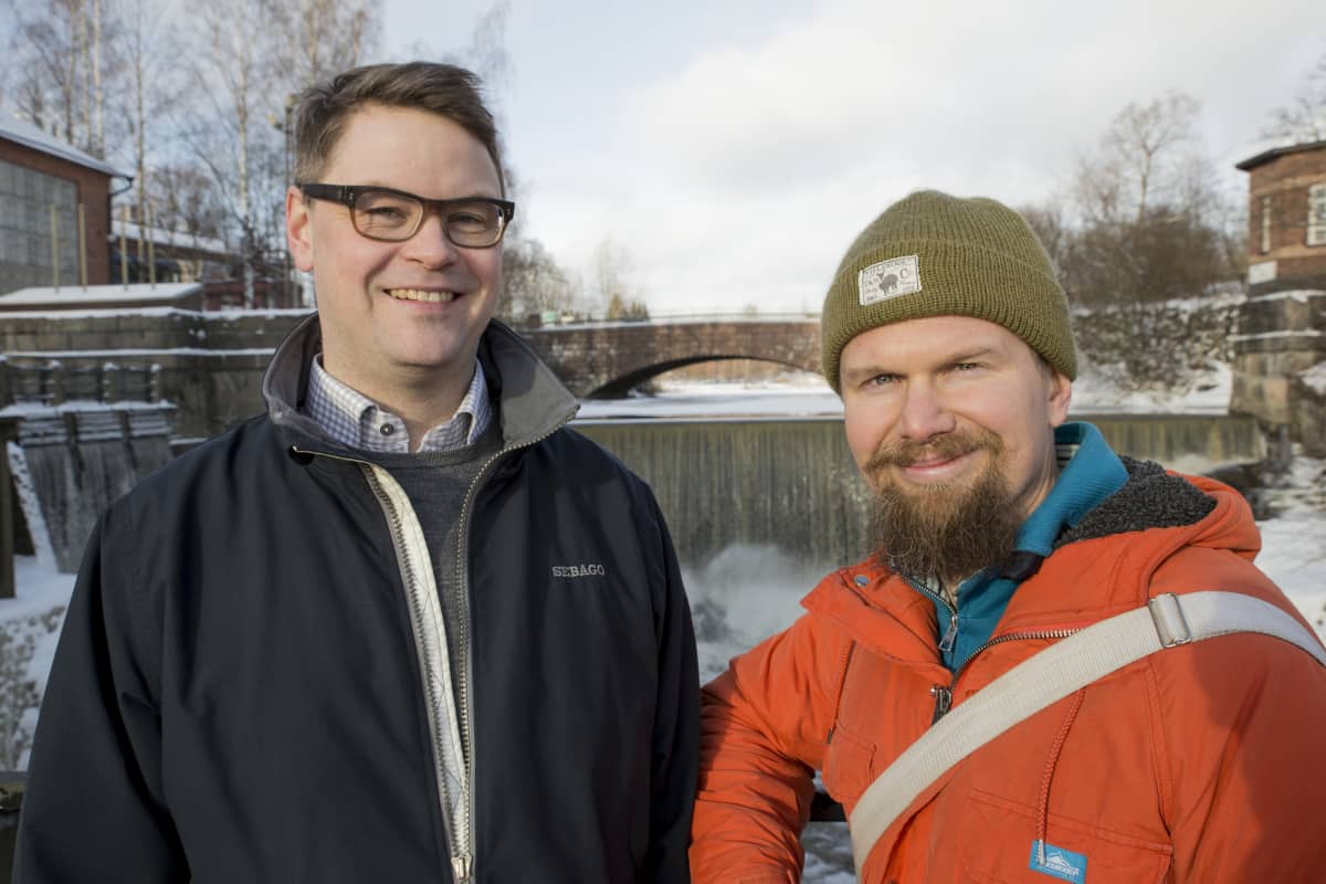 Vesa Lindqvist ja Aki Juusola