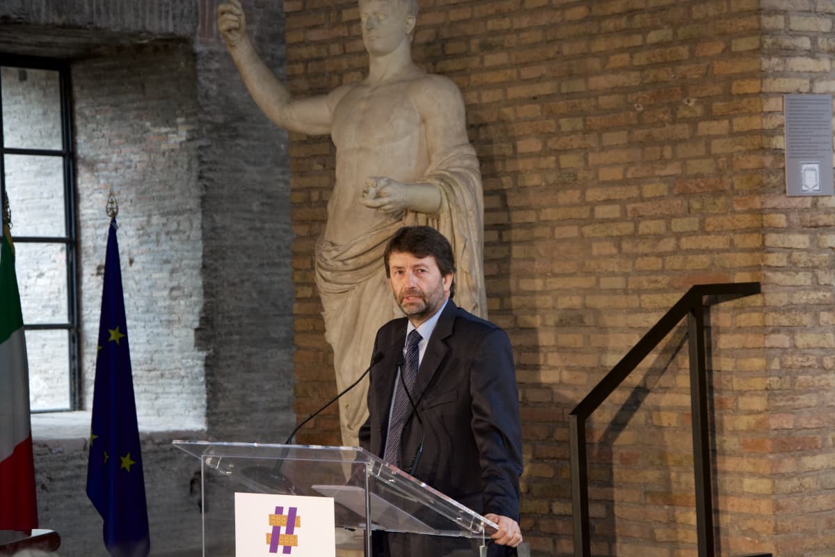 Italian kulttuuriministeri Dario Franceschini