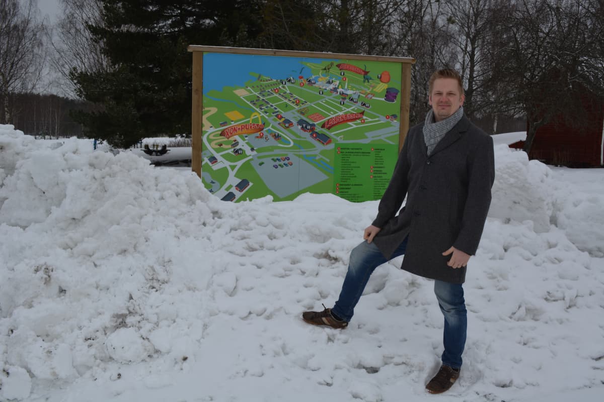 Visulahden puistonjohtaja Ville Asikainen