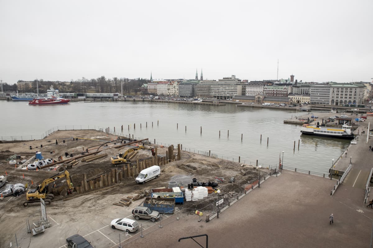 Helsingin Katajanokan merikylpylä Allas 1.4.2016.