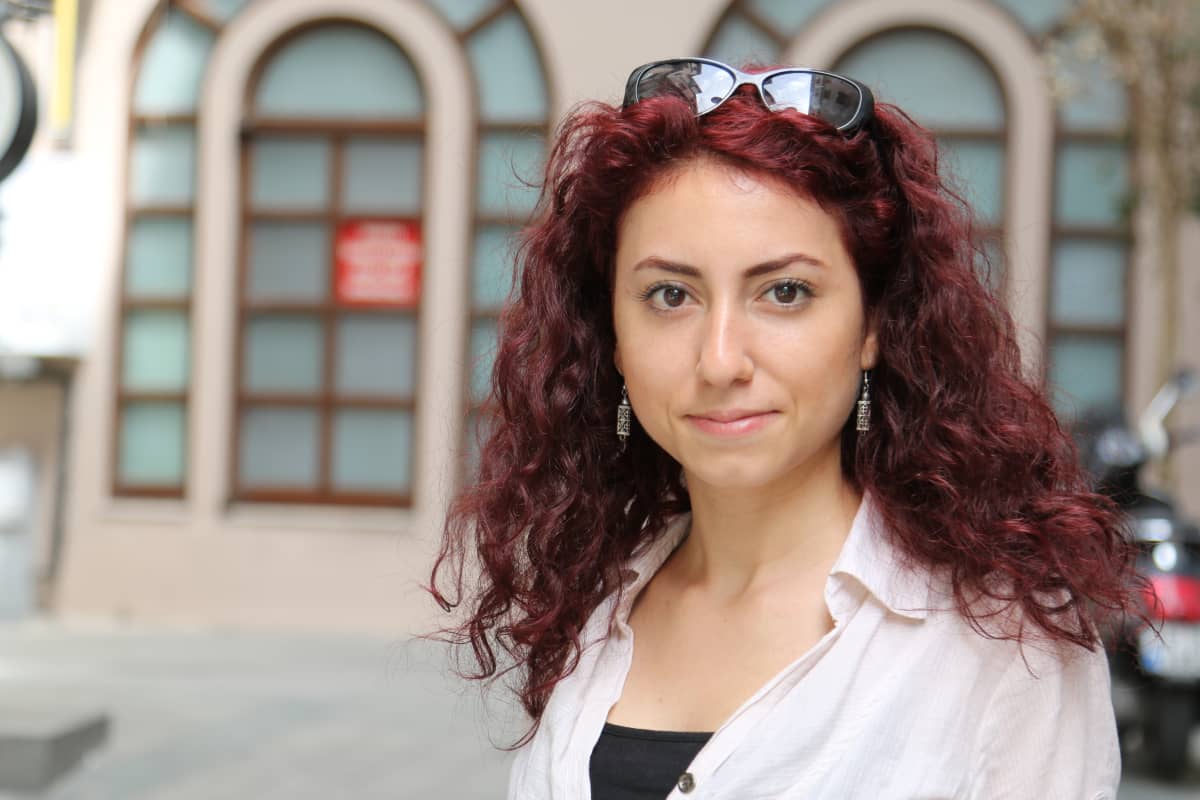Nainen kadulla