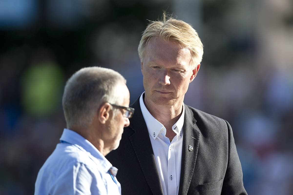 Lasse Viren ja Tapio Korjus (oik.) Paavo Nurmi Gamesissa 2016