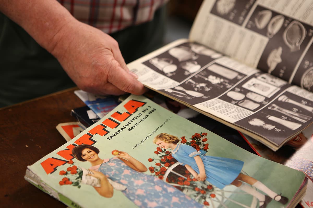 Anttilan tavaraluettelo numero kaksi vuodelta 1965.