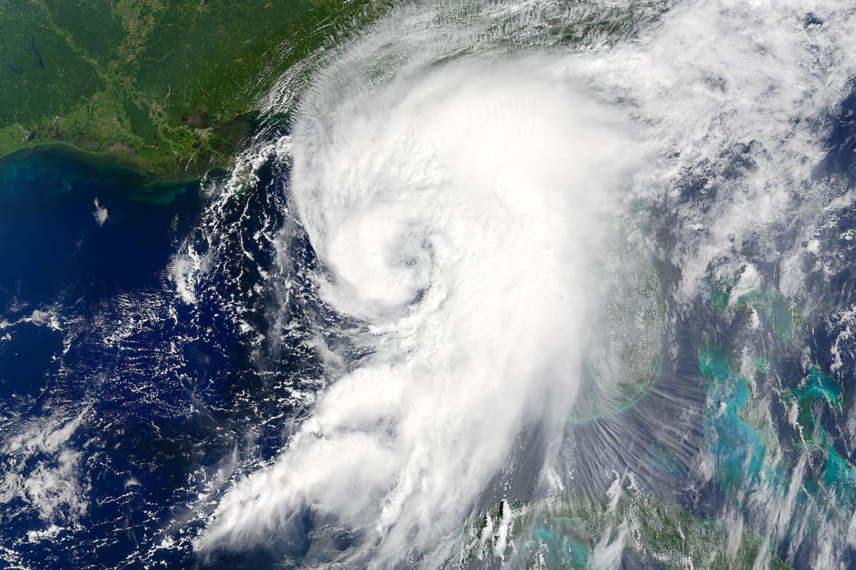 Nasan satelliittikuva hurrikaani Hermionesta