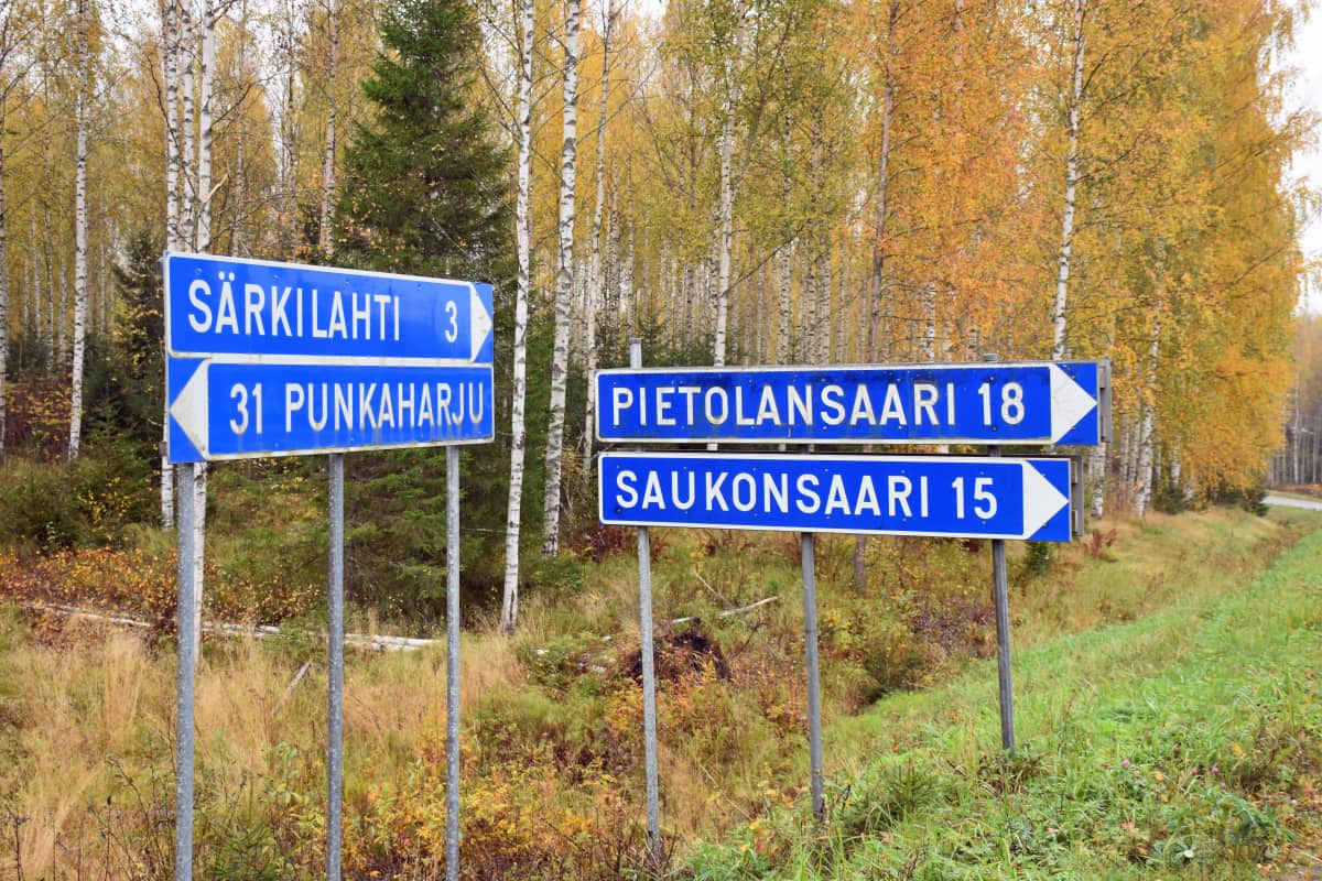 Pietolansaareen on tienviitalta matkaa 18 km.
