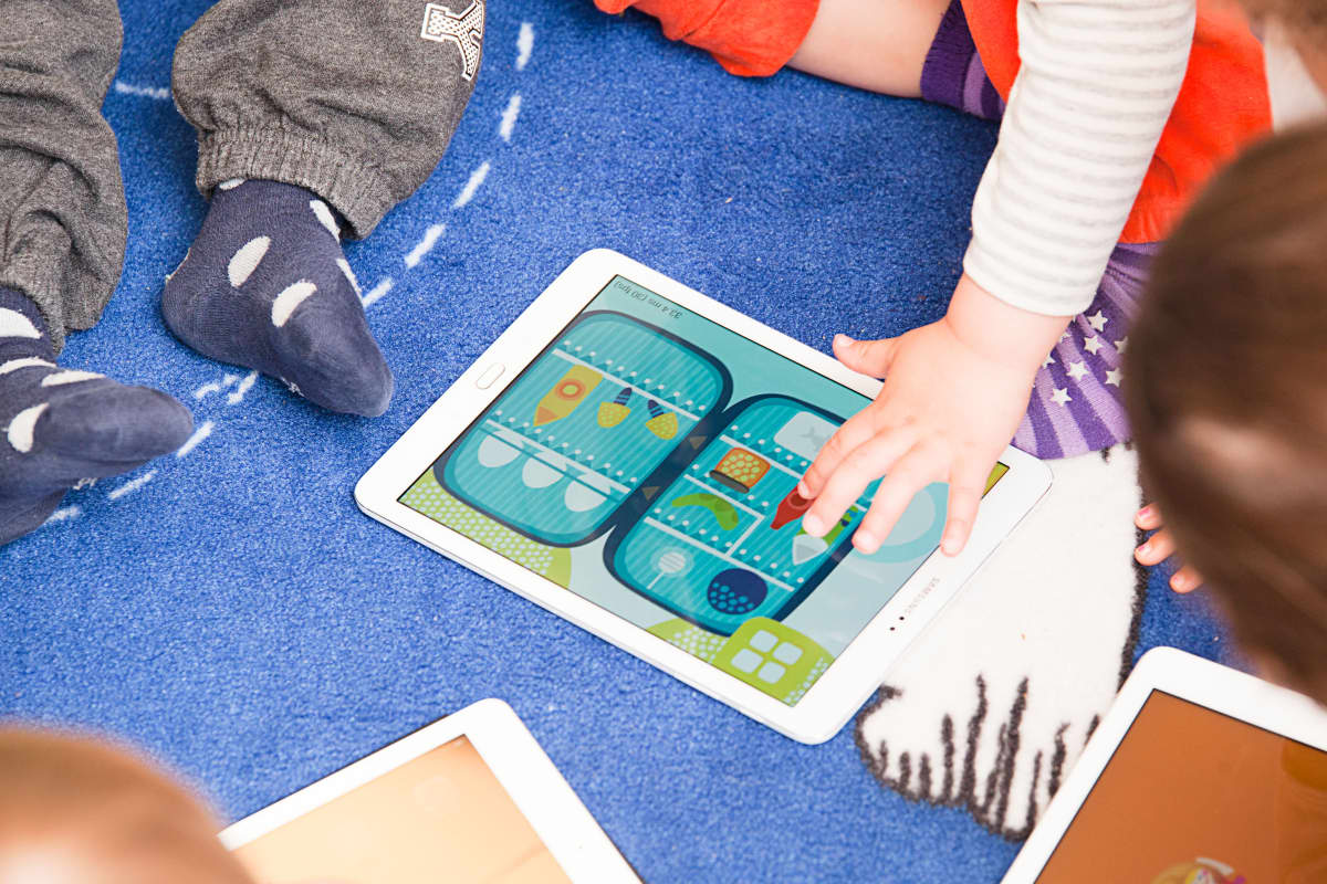Pikku Kakkosen uusi sovellus tabletissa
