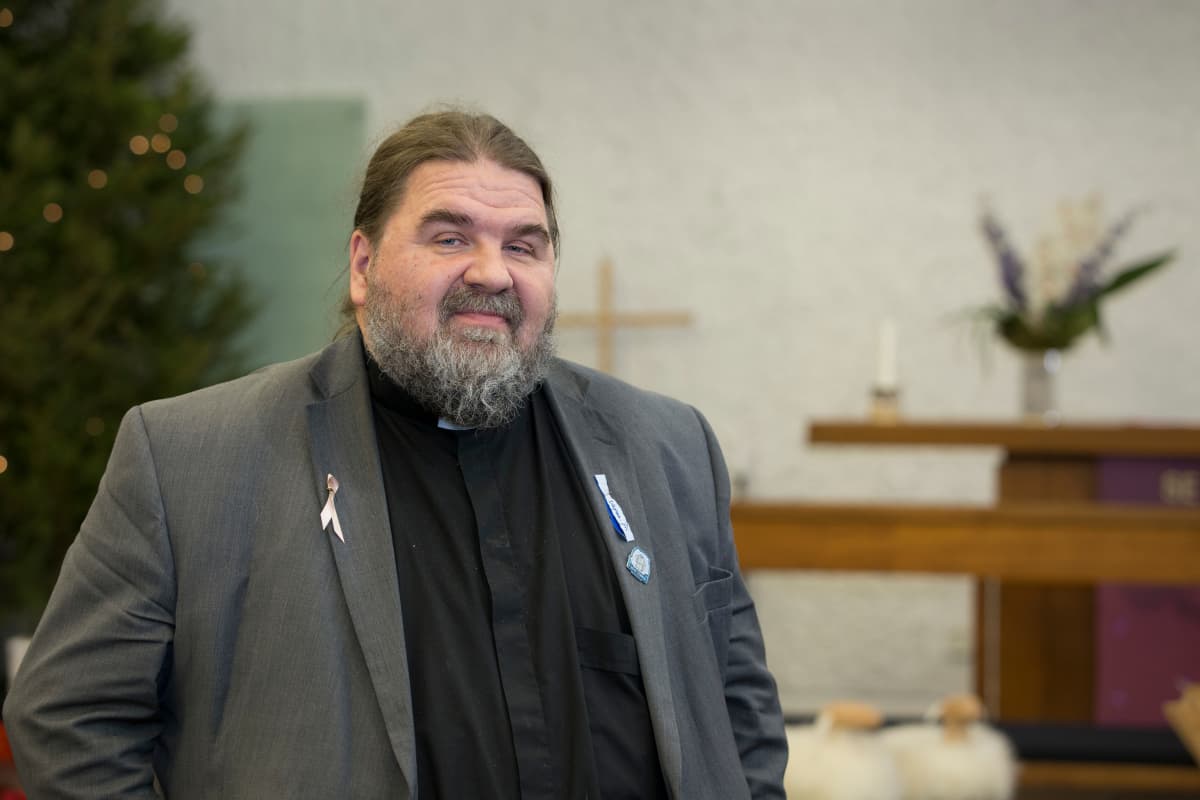 Hevipastori Harri "Haka" Kekäläinen.