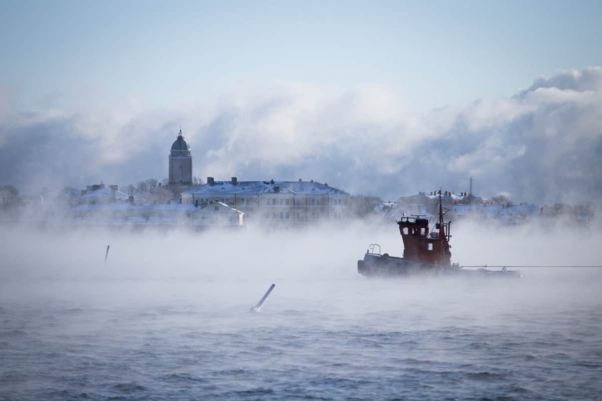 Suomenlinna merisumussa