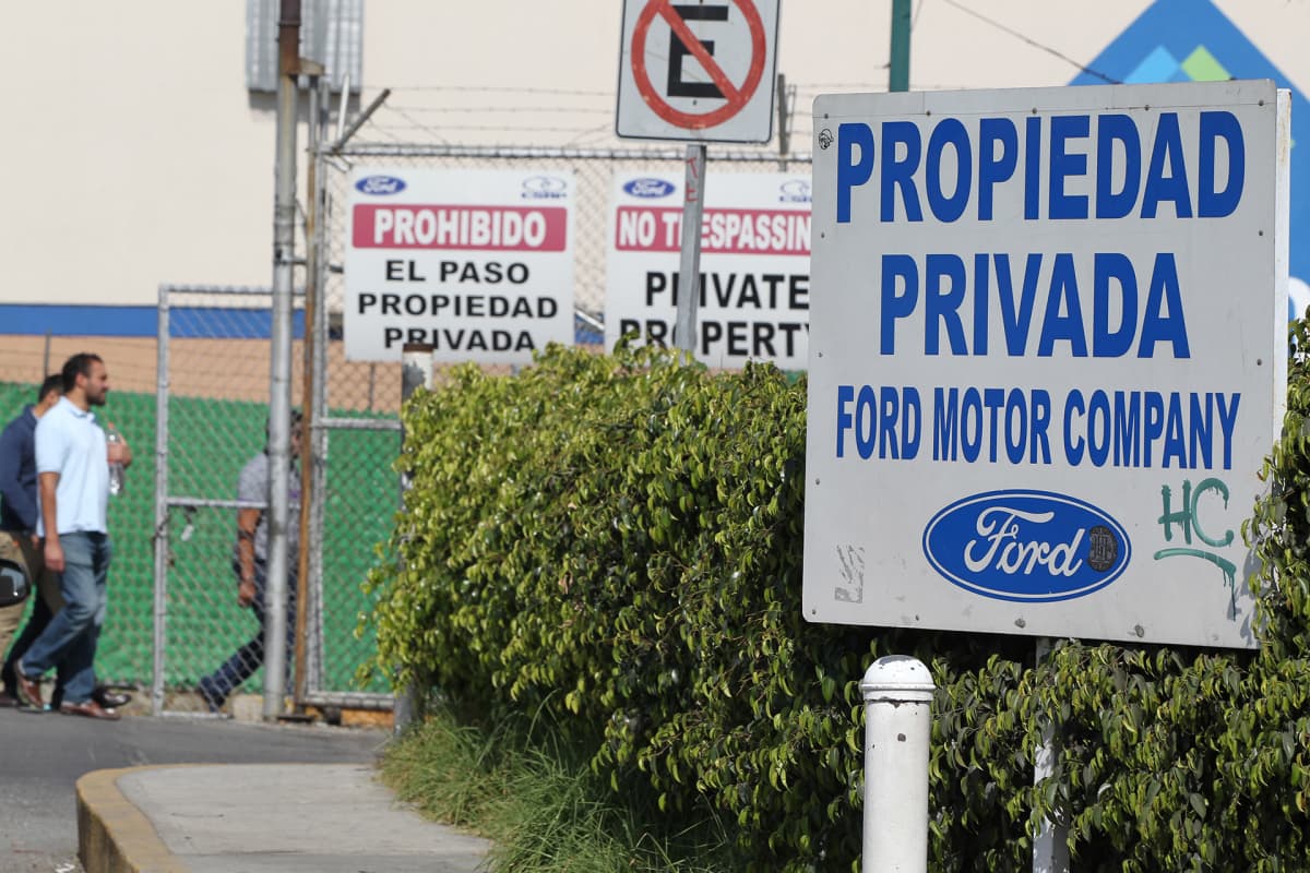 Ford autotehdas Meksikossa.