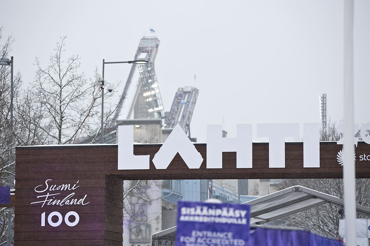 Lahti Hiihdon MM-kisait 2017 stadion