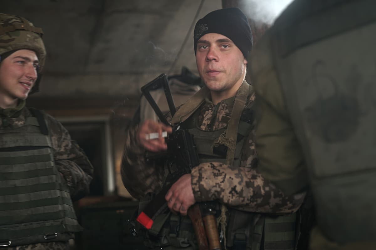 Monet ukrainan armeijan sotilaista ovat vasta parikymppisiä.