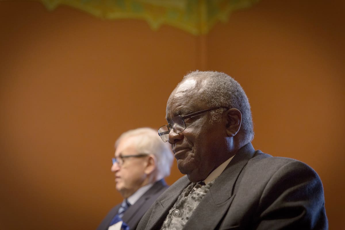 Martti Ahtisaari ja Hifikepunye Pohamba