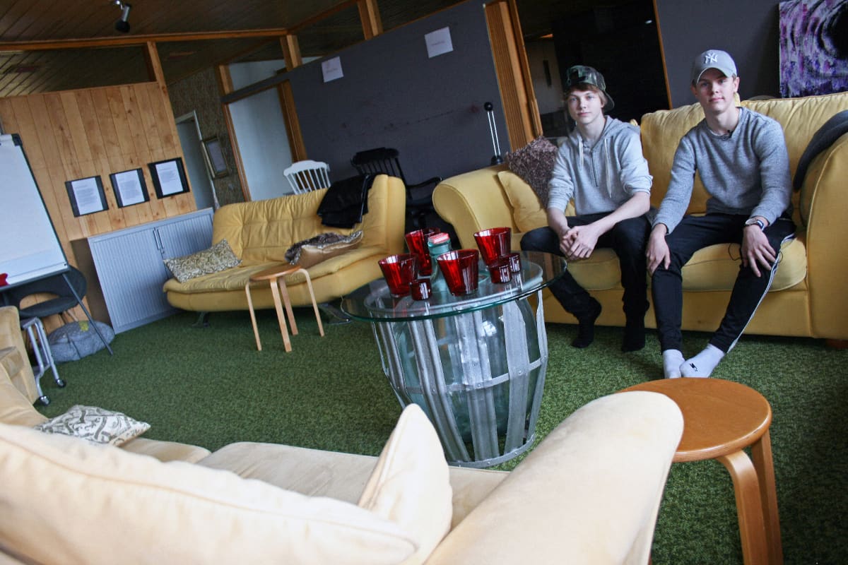 Casper Raja ja Elmer Nousiainen.